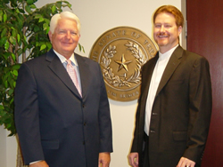 Todd with Texas State Senator Kim Brimer